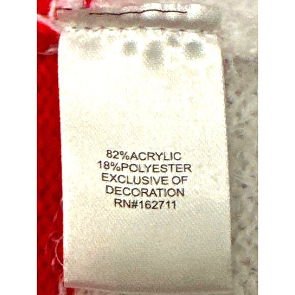 CCC Margaux & Lexi Girls Red Holiday Dress Gingerbread Appliqués Heart Buttons L - Picture 4 of 8